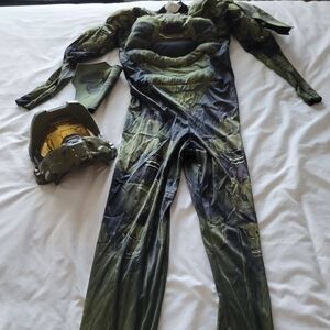 Kids DISGUISE Halo Master Chief Costume Sz XL (14-16)